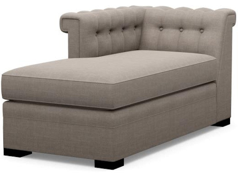 Century Furniture Modern Chesterfield Configurable Left Arm Facing Chaise Ltd7700-81