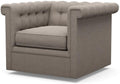Century Furniture Modern Chesterfield Configurable Swivel Chair Ltd7700-8
