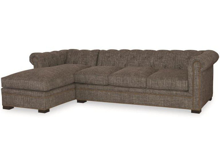 Century Furniture Classic Chesterfield Configurable Right Arm Facing Chaise LTD7701-91