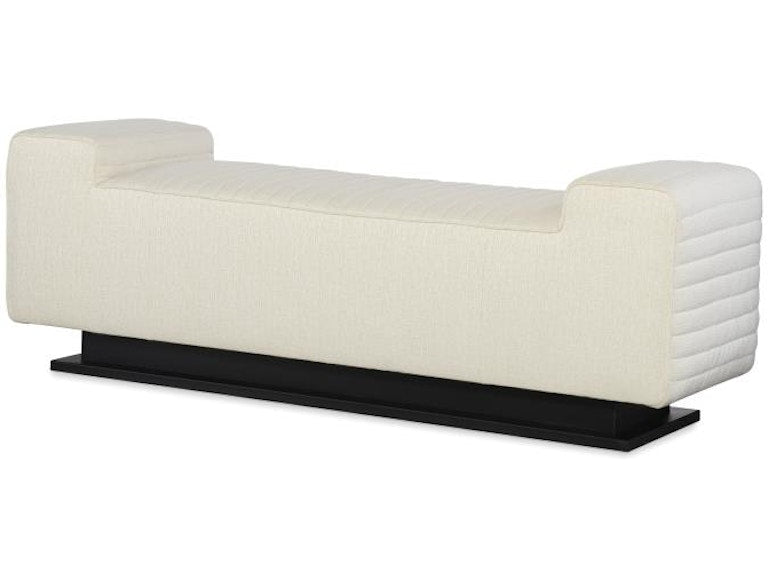 Century Furniture Tatami Quilted Bench - Metal Base LTU-1081-17-F1