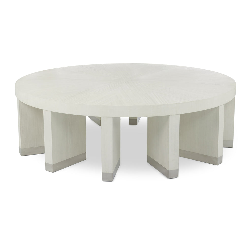 Revolve Cocktail Table, White | John-Richard - EUR-03-0894