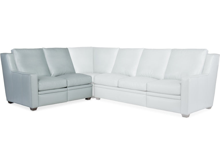 Bradington Young Raymond Left Arm Facing Reclining Loveseat with Power Headrest 201-55