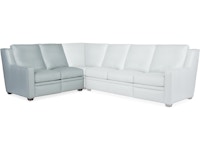 Bradington Young Raymond Left Arm Facing Reclining Loveseat with Power Headrest 201-55