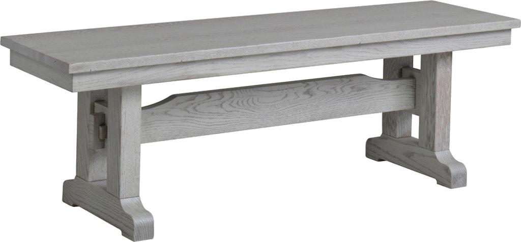 YUTZY WOODWORKING Mission Bench 53B-1656