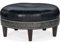 Bradington Young Well-Rounded Round Ottoman 804-RD