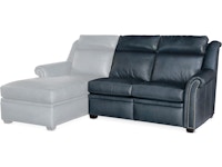Bradington Young Robinson Right Arm Facing Reclining Loveseat with Power Headrest - Two Piece Back 206-56-2