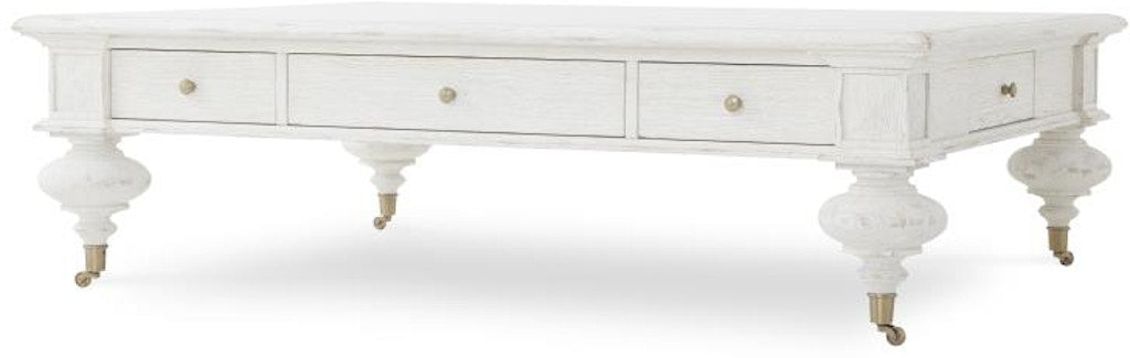 Century Furniture Grand Oak Cocktail Table - White MN2000-W
