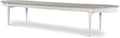 Century Furniture Barrington Dining Table - White/Silver MN5445-V2