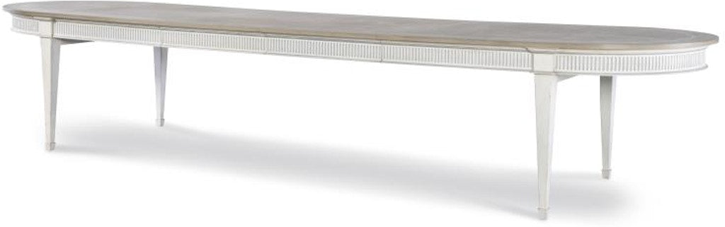 Century Furniture Barrington Dining Table - White/Silver MN5445-V2