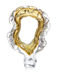Handblown Coffee Bronze Glass Sculpture I | John-Richard - JRA-13168