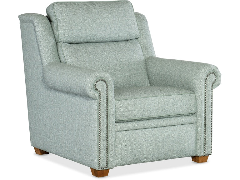 Bradington Young Reece Reclining Chair with Power Headrest - Two Piece Back 202-35-2