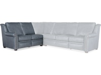Bradington Young Robinson Left Arm Facing Reclining Loveseat with Power Headrest 206-55