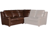 Bradington Young Reece Left Arm Facing Corner Return Sofa - Two Piece Back 202-93-2