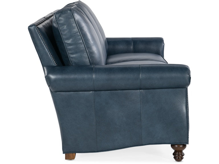 Bradington Young Reddish Stationary Sofa 579-95