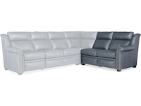 Bradington Young Robinson Right Arm Facing Reclining Loveseat with Power Headrest - Two Piece Back 206-56-2