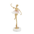 Selenite Ballet Sculpture on Marble Base III | John-Richard - JRA-14696