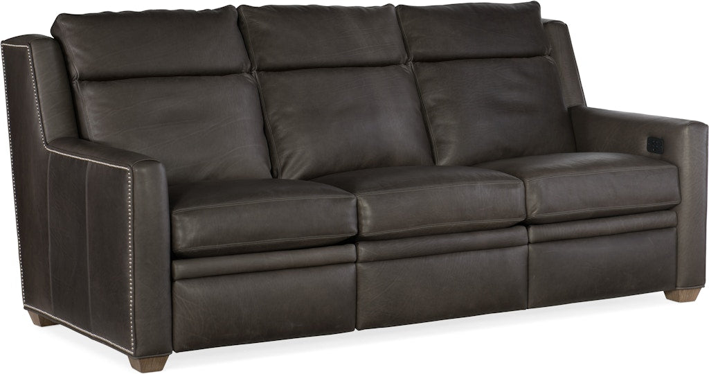 Bradington Young Revelin Reclining Sofa with Power Headrest - Two Piece Back 203-90-2