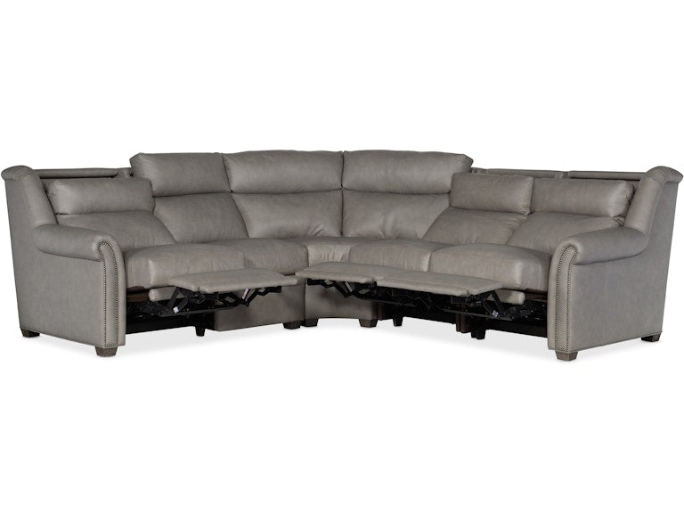 Bradington Young Robinson Right Arm Facing Reclining Chair with Power Headrest - Two Piece Back 206-18-2