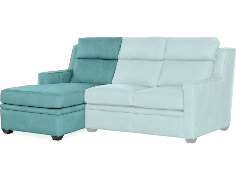 Bradington Young Raymond Left Arm Facing Chaise - Two Piece Back 201-41-2