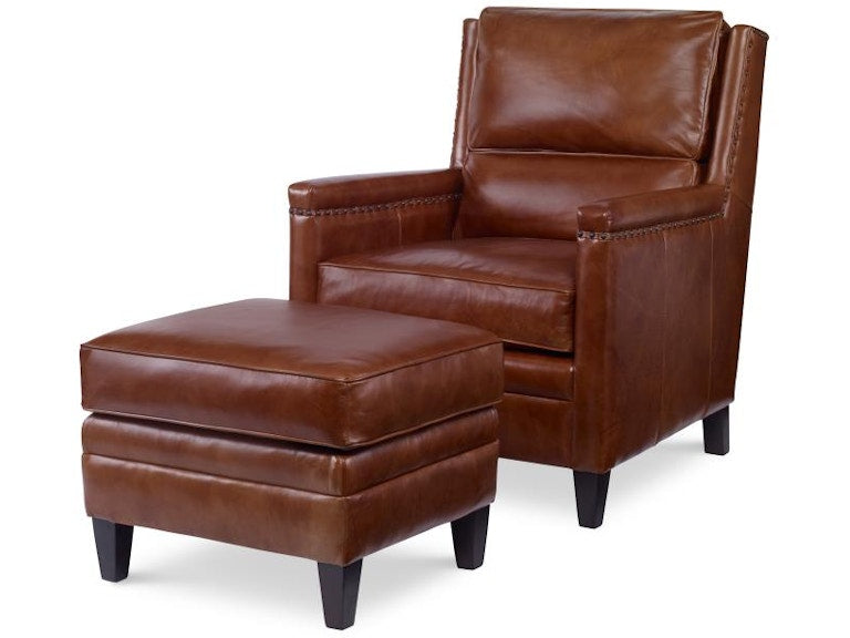 Century Furniture Bernard Chair And Ottoman Plr-13Co-Russett