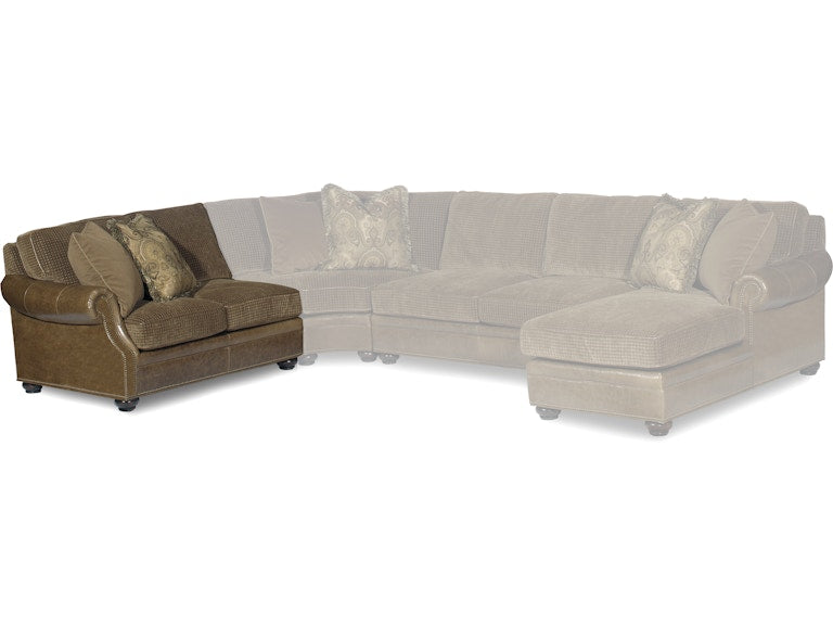 Bradington Young Warner Left Arm Facing Loveseat 220-57