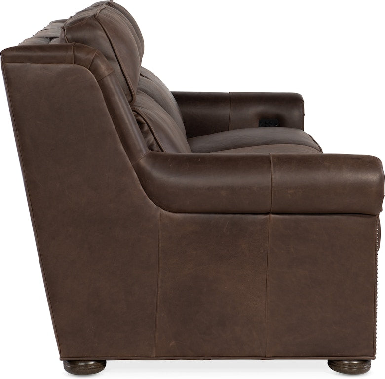 Bradington Young Reece Reclining Sofa with Power Headrest - Two Piece Back 202-90-2