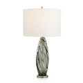 Olive Art Glass Table Lamp | John-Richard - JRL-10621