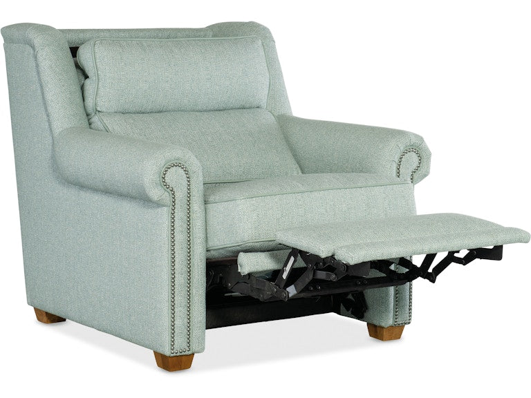 Bradington Young Reece Reclining Chair with Power Headrest - Two Piece Back 202-35-2