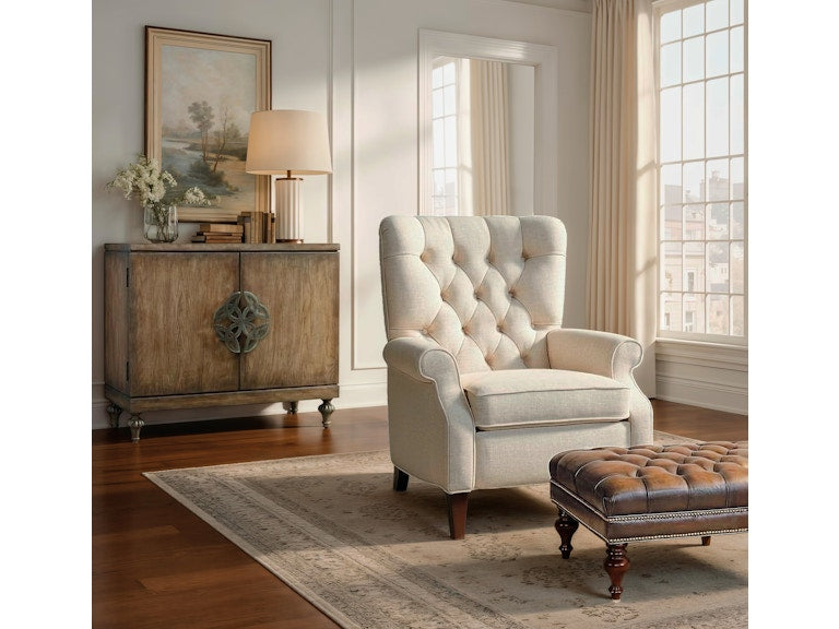 Bradington Young Fair-N-Square Tufted Square Ottoman 805-SQ