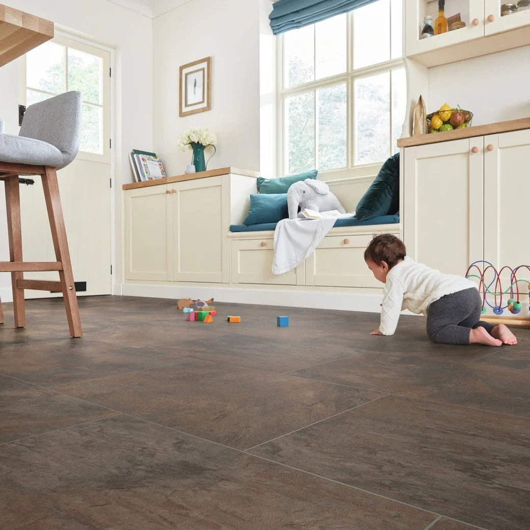 Karndean Luxury Vinyl Korlok Select Tile Antique Copper