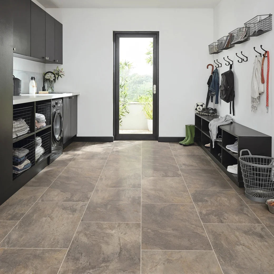 Karndean Luxury Vinyl Korlok Select Tile Mountain Slate