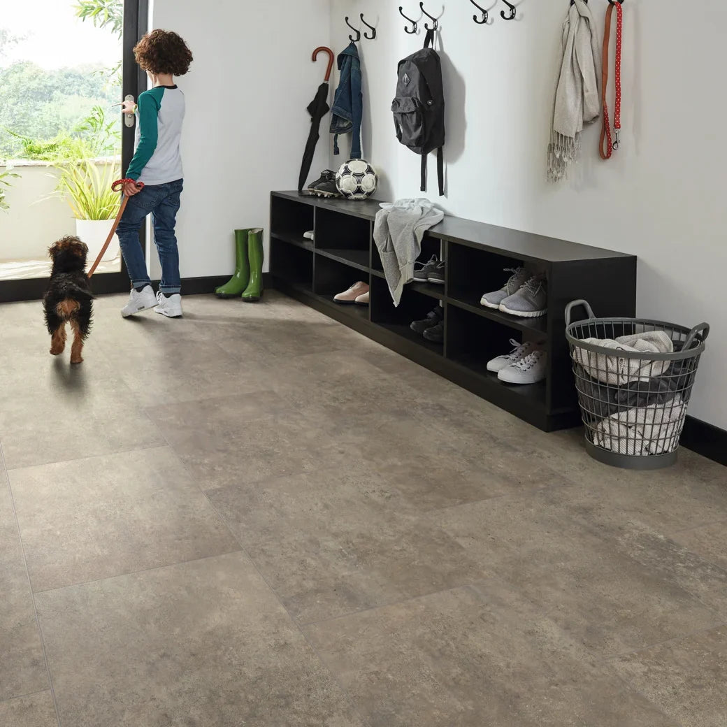 Karndean Luxury Vinyl Korlok Select Tile Sandstorm