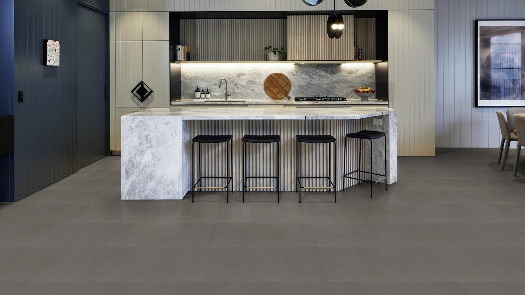 Karndean Luxury Vinyl Knight Tile Bern Stone