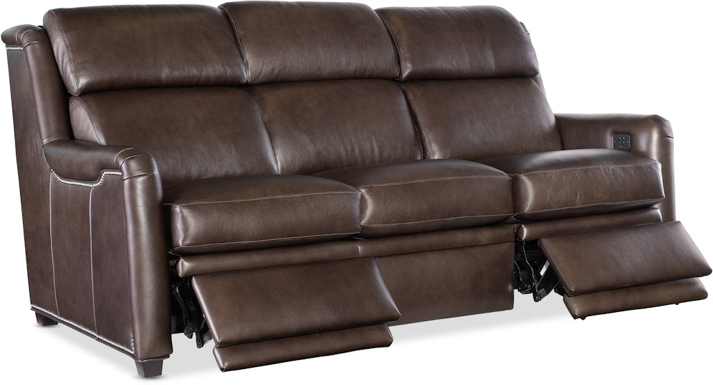 Bradington Young Kylan Reclining Sofa with Power Headrest 910-90