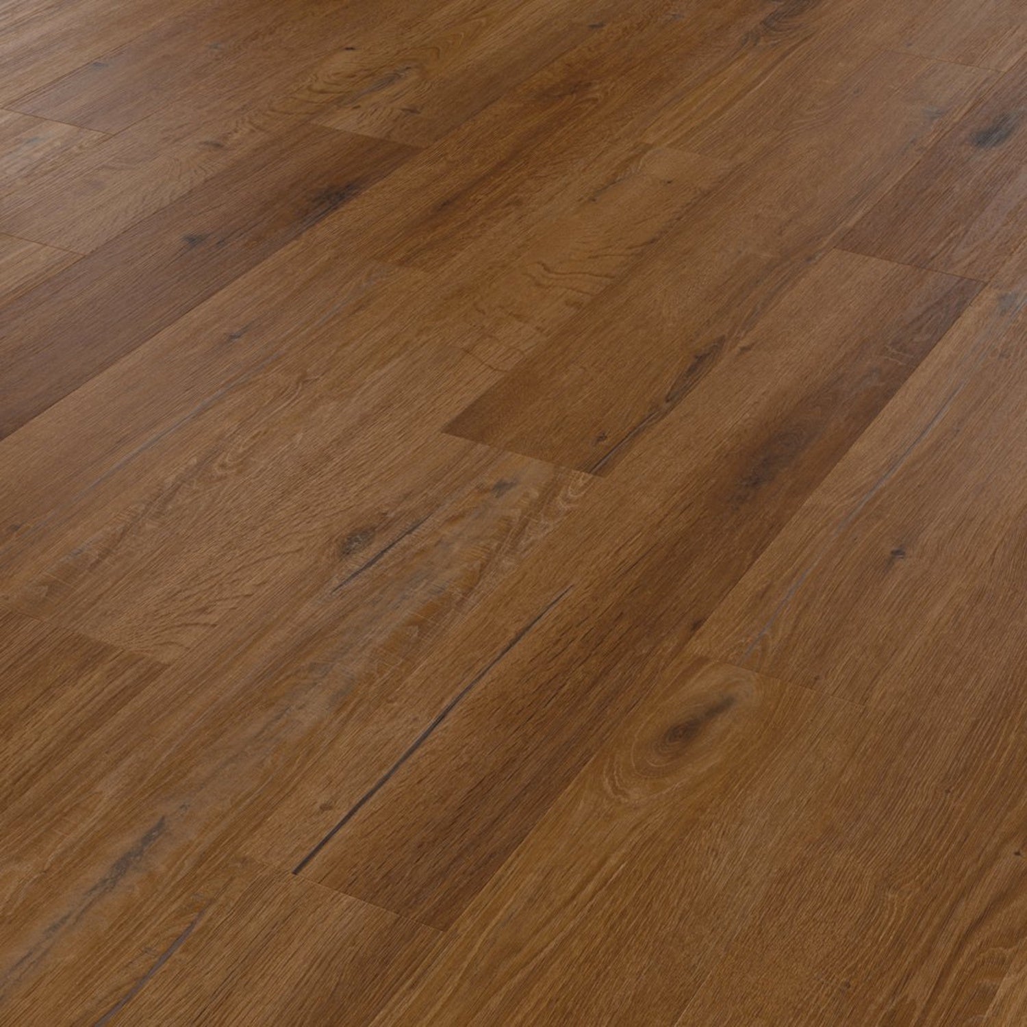 Karndean Luxury Vinyl Knight Tile Russet Character Oak
