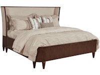American Drew Morris Upholstered Queen Bed Complete 929-324R