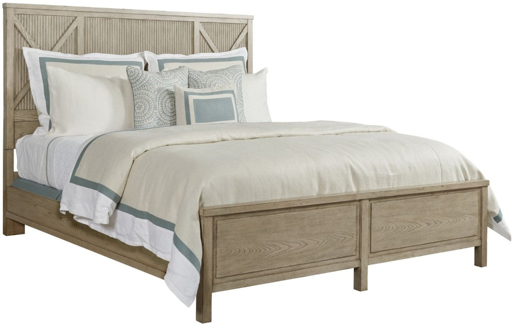 American Drew Canton Panel Queen Bed Complete 924-304R