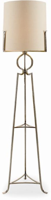 Century Furniture Polished Steel Floor Lamp SA8215
