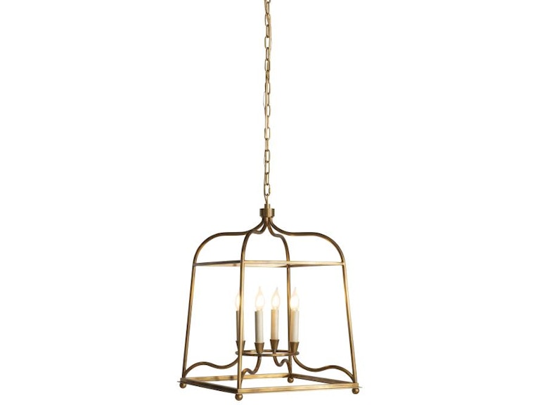 Century Furniture Lucerne Lantern - Soft Brass SAA-1004-V1