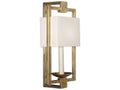 Century Furniture Nell Sconce - Soft Brass/Linen Shade SAA-2005-V1