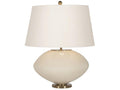 Century Furniture Kazan Table Lamp - Large - Tea Stain Crackle/Linen Shade SAA-3002-V3