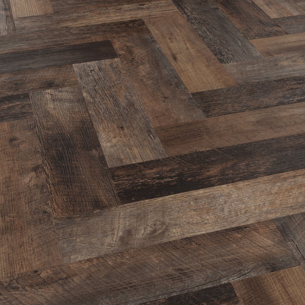 Karndean Luxury Vinyl Korlok Select Salvaged Barnwood 24"x6"