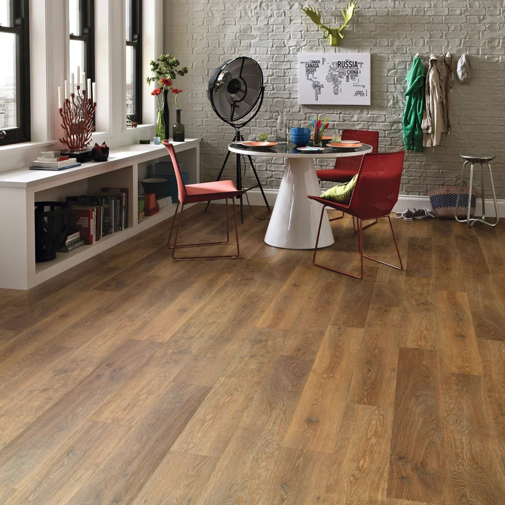 Karndean Luxury Vinyl Knight Tile Rigidcore Classic Limed Oak