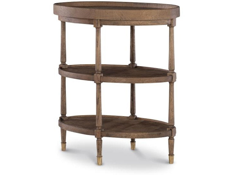 Century Furniture Andrews Chairside Table - Weathered SF5963-WE
