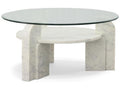 Century Furniture Nico Coffee Table With Glass Top SF6077
