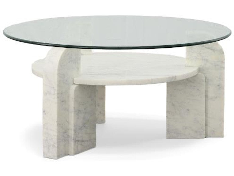 Century Furniture Nico Coffee Table With Glass Top SF6077