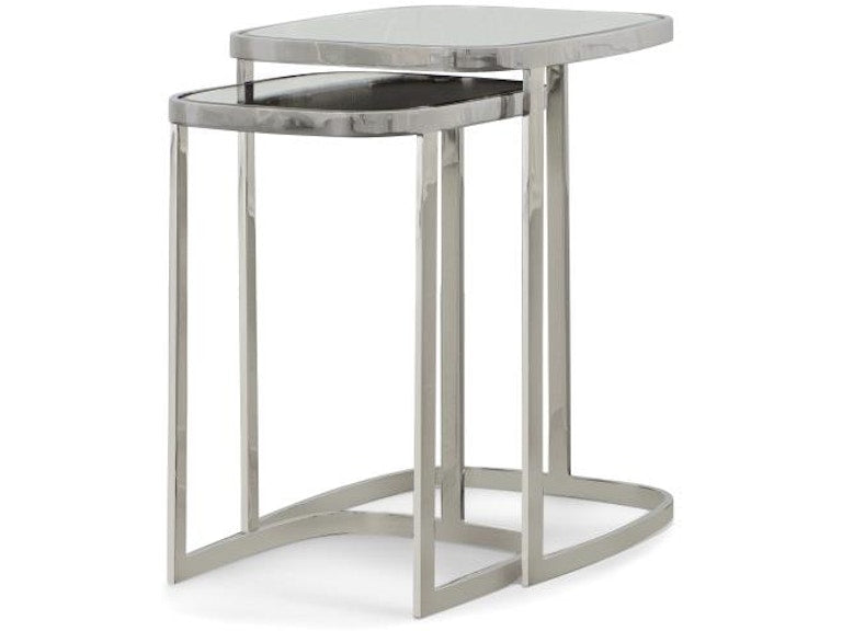 Century Furniture Bhodi Nesting Tables - Polished Nickel SF6089