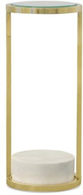 Century Furniture Vista Spot Table - Polished Brass SF6118