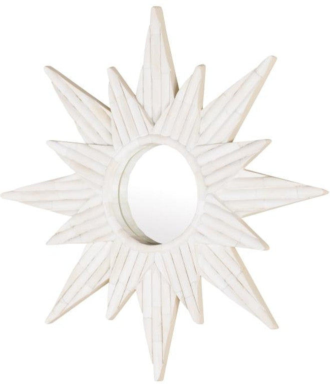 Century Furniture Sunburst Bone Mirror SF6219