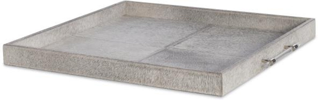 Century Furniture Sterling Large Hair-on-hide Tray SF6237L
